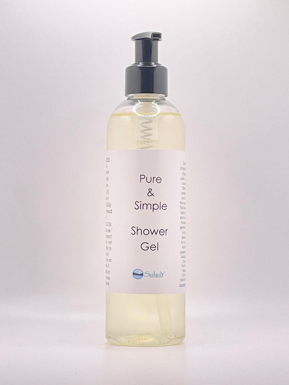 Pure & Simple Shower Gel - Solway Soap