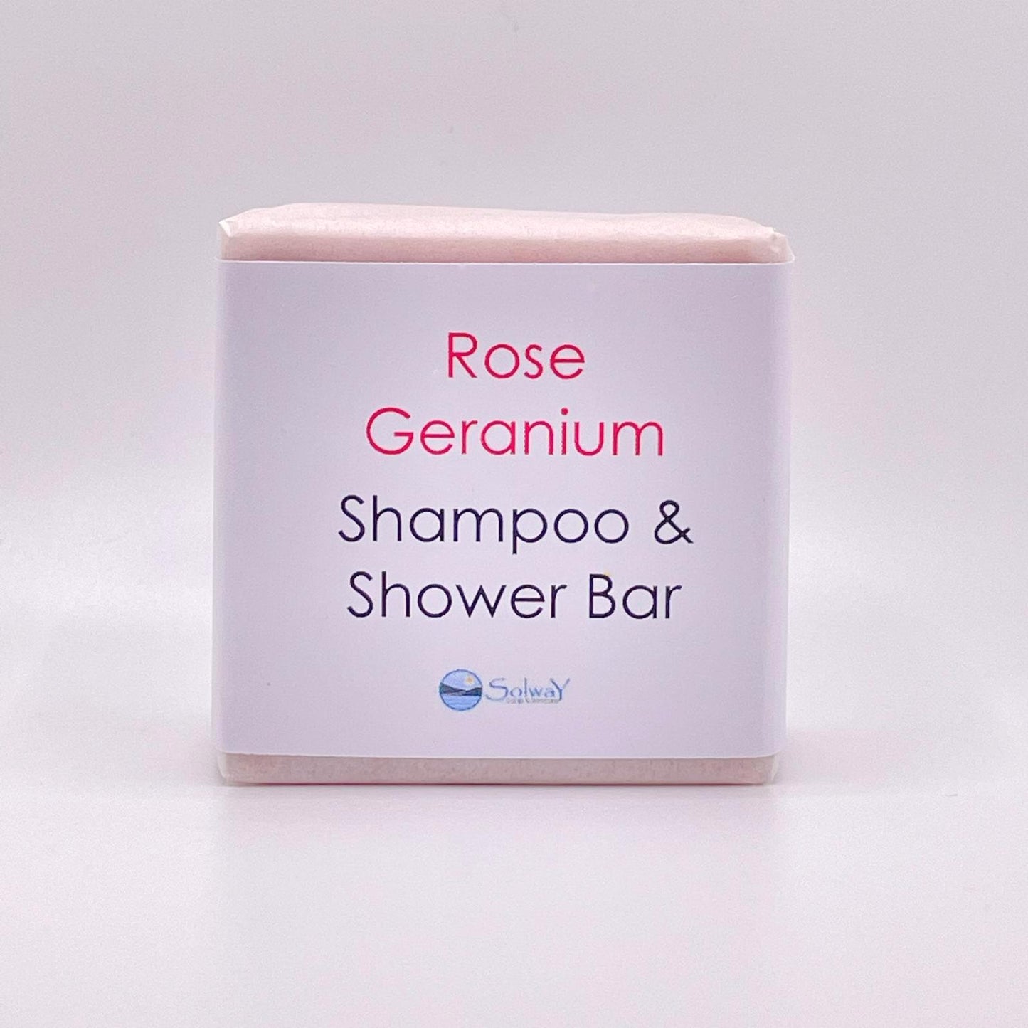 Rose Geranium Shampoo & Shower Bar - Solway Soap