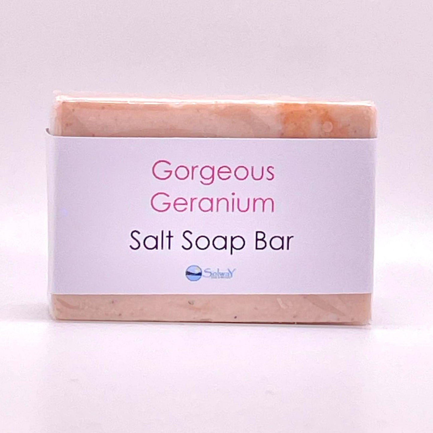 Gorgeous Geranium Salt Soap - Solway Soap