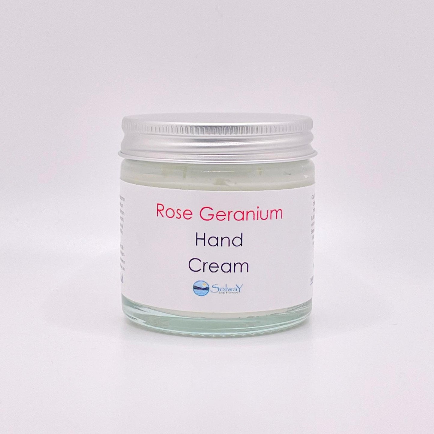 Rose Geranium Hand Cream - Solway Soap