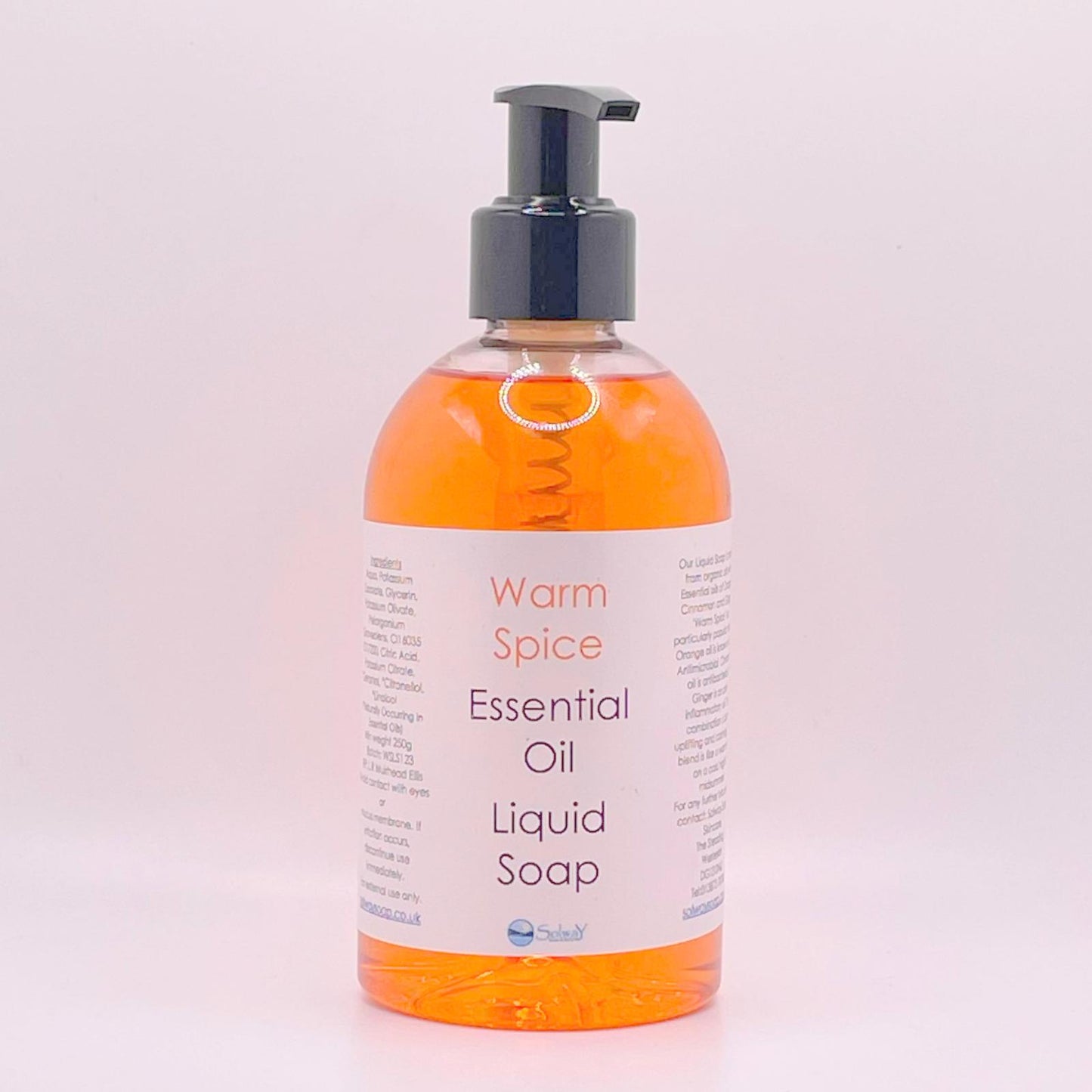 Warm Spice Liquid Soap - Solway Soap