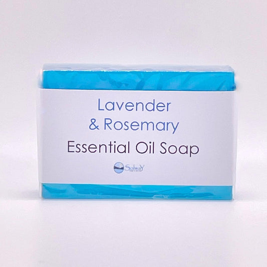Lavender and Rosemary Clear Soap - Solway Soap