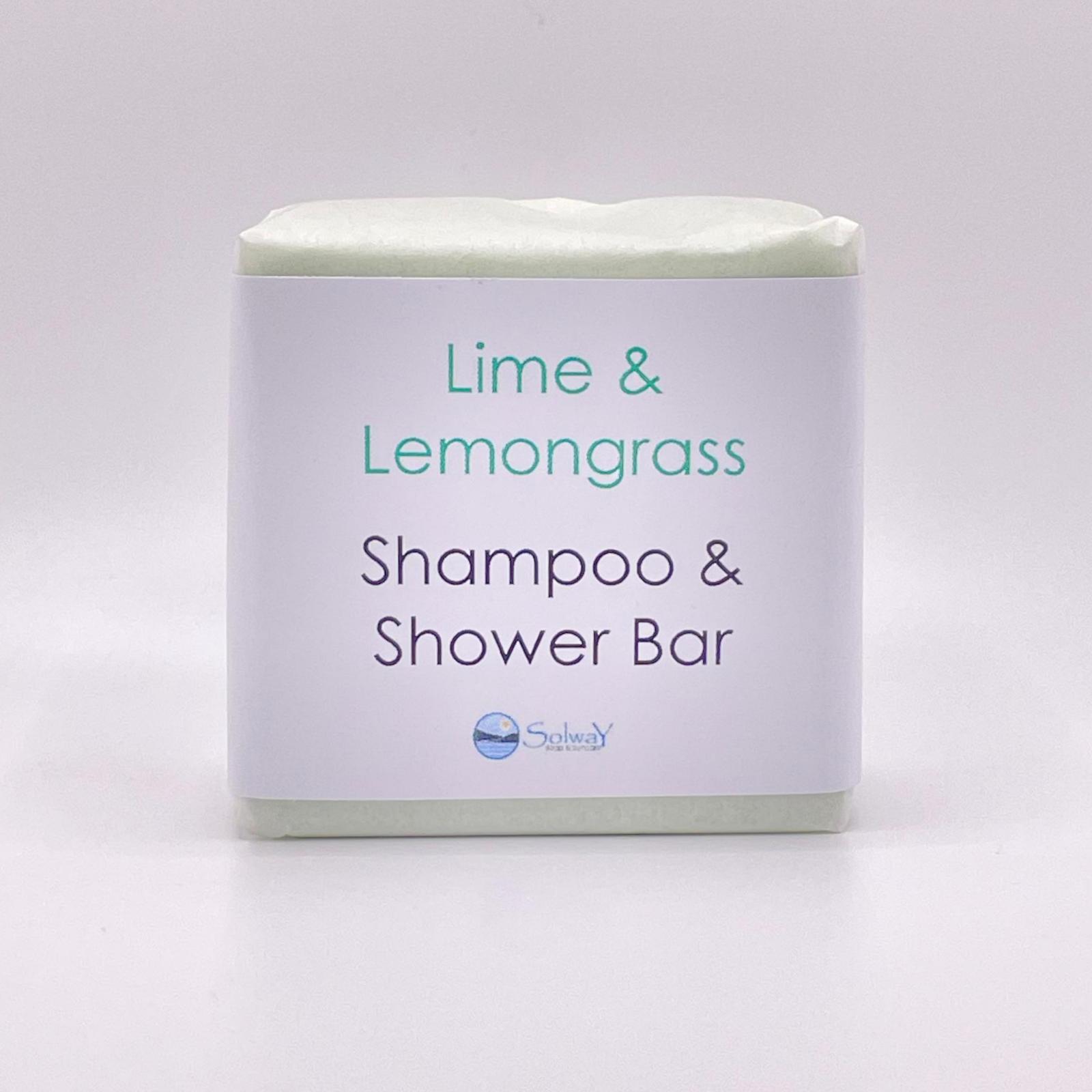 Lime & Lemongrass Shampoo & Shower Bar - Solway Soap