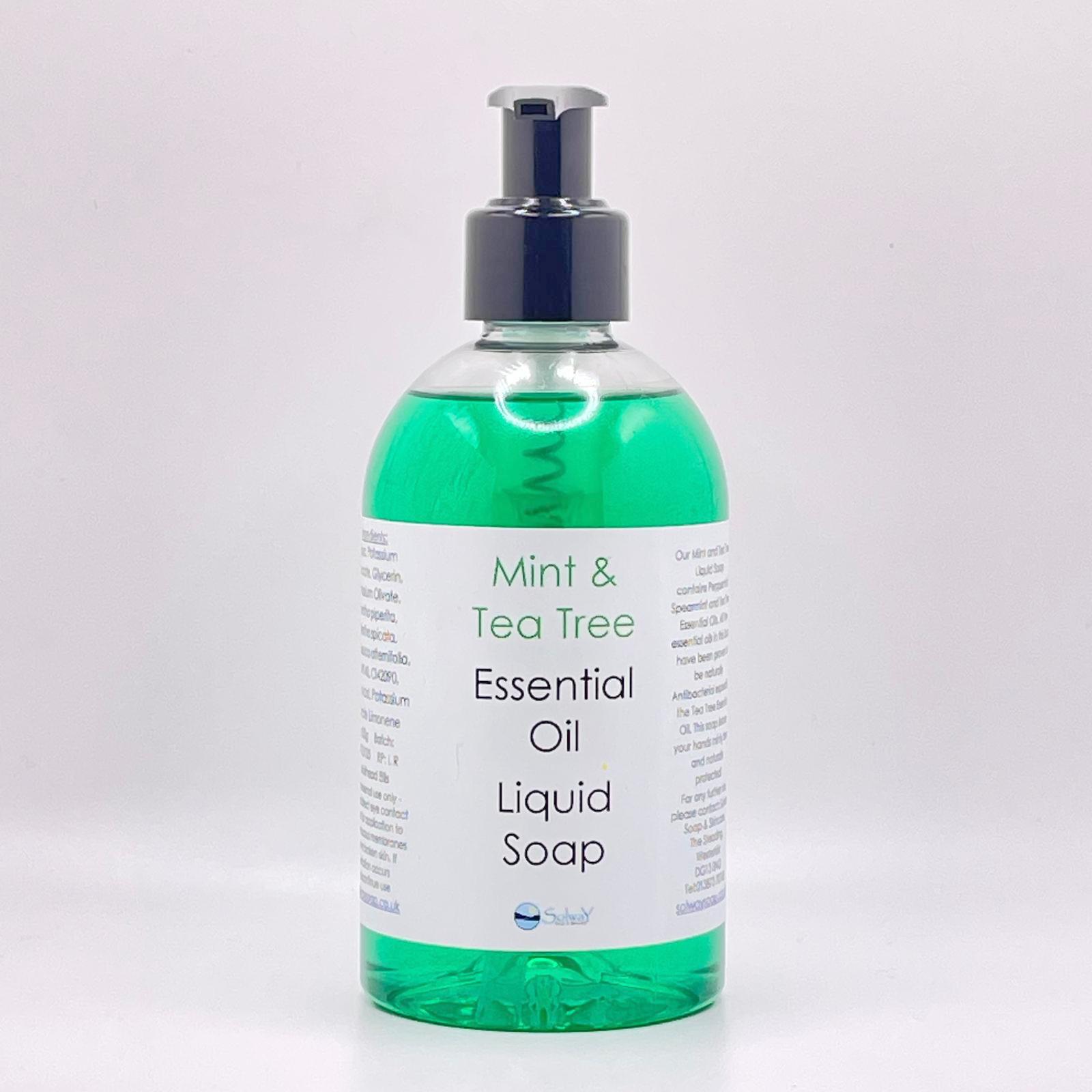 Mint & Tea Tree Liquid Soap - Solway Soap