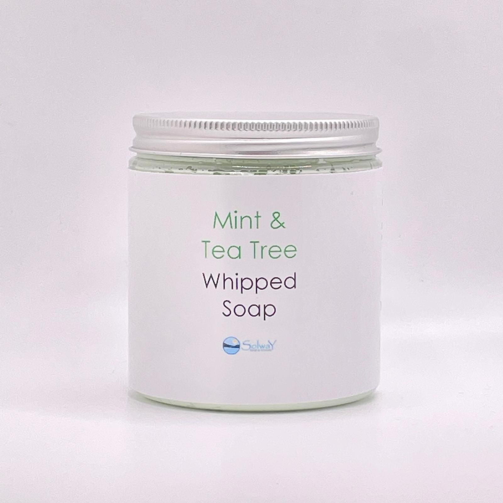 Mint & Tea Tree Whipped Soap - Solway Soap