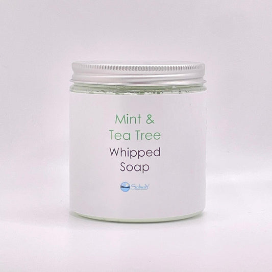 Mint & Tea Tree Whipped Soap - Solway Soap