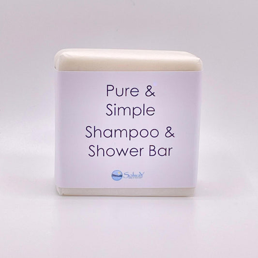 Pure & Simple Shampoo & Shower Bar - Solway Soap