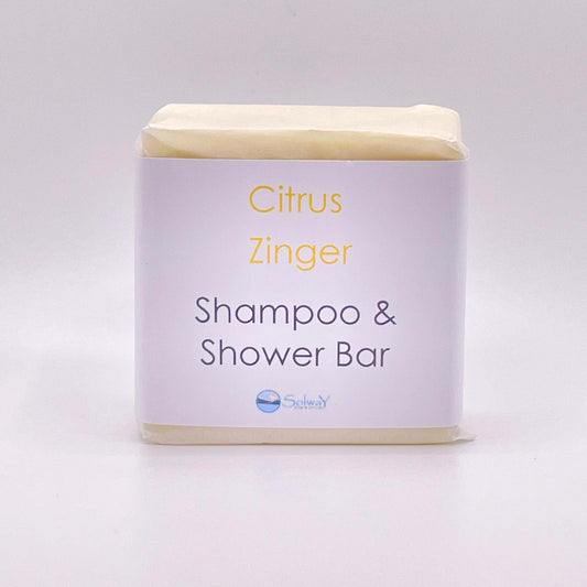 Citrus Zinger Shampoo & Shower Bar - Solway Soap