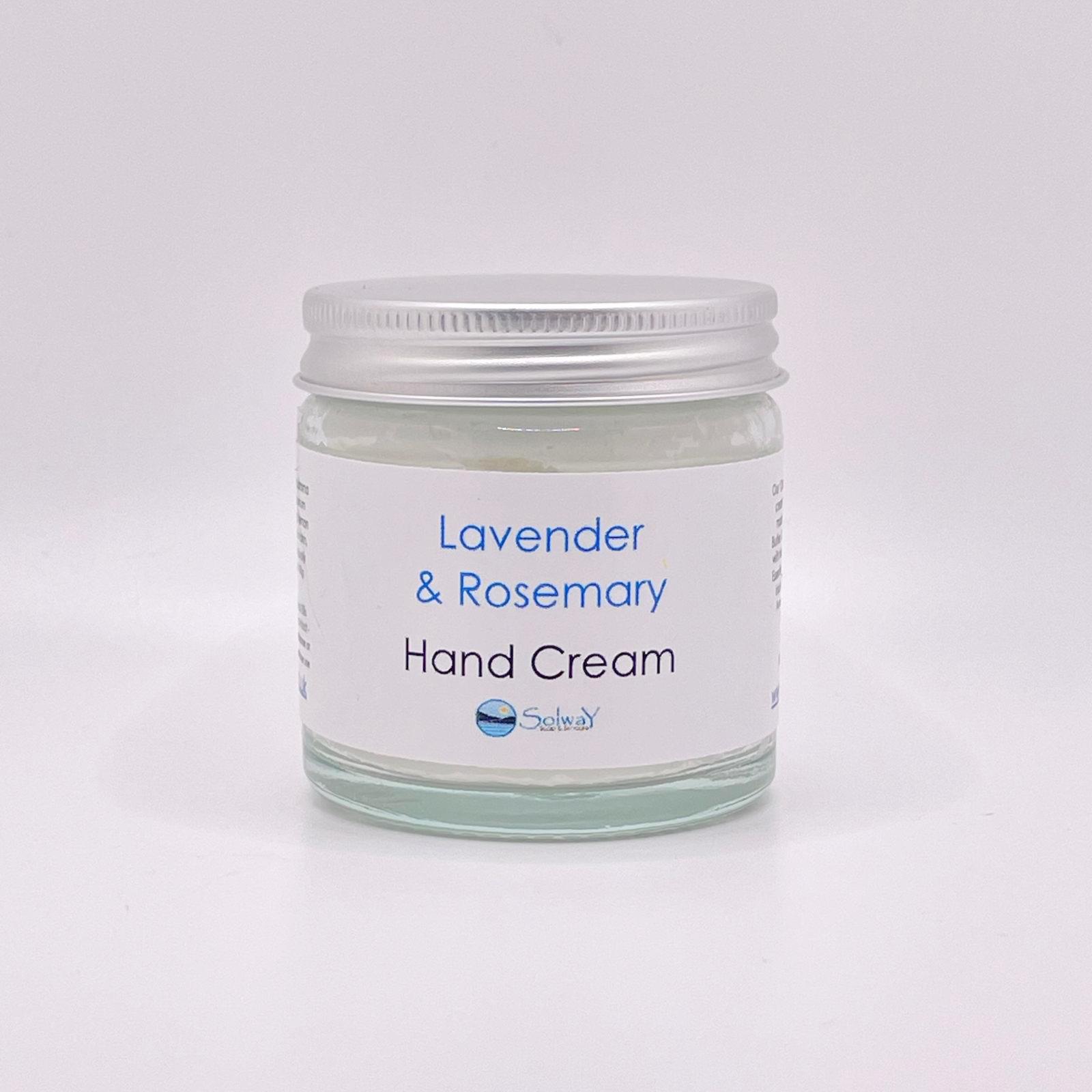 Lavender & Rosemary Hand Cream - Solway Soap