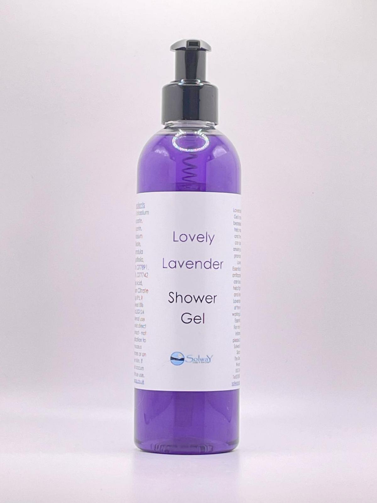 Lovely Lavender Shower Gel - Solway Soap