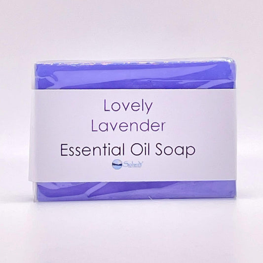 Lovely Lavender Clear soap - Solway Soap