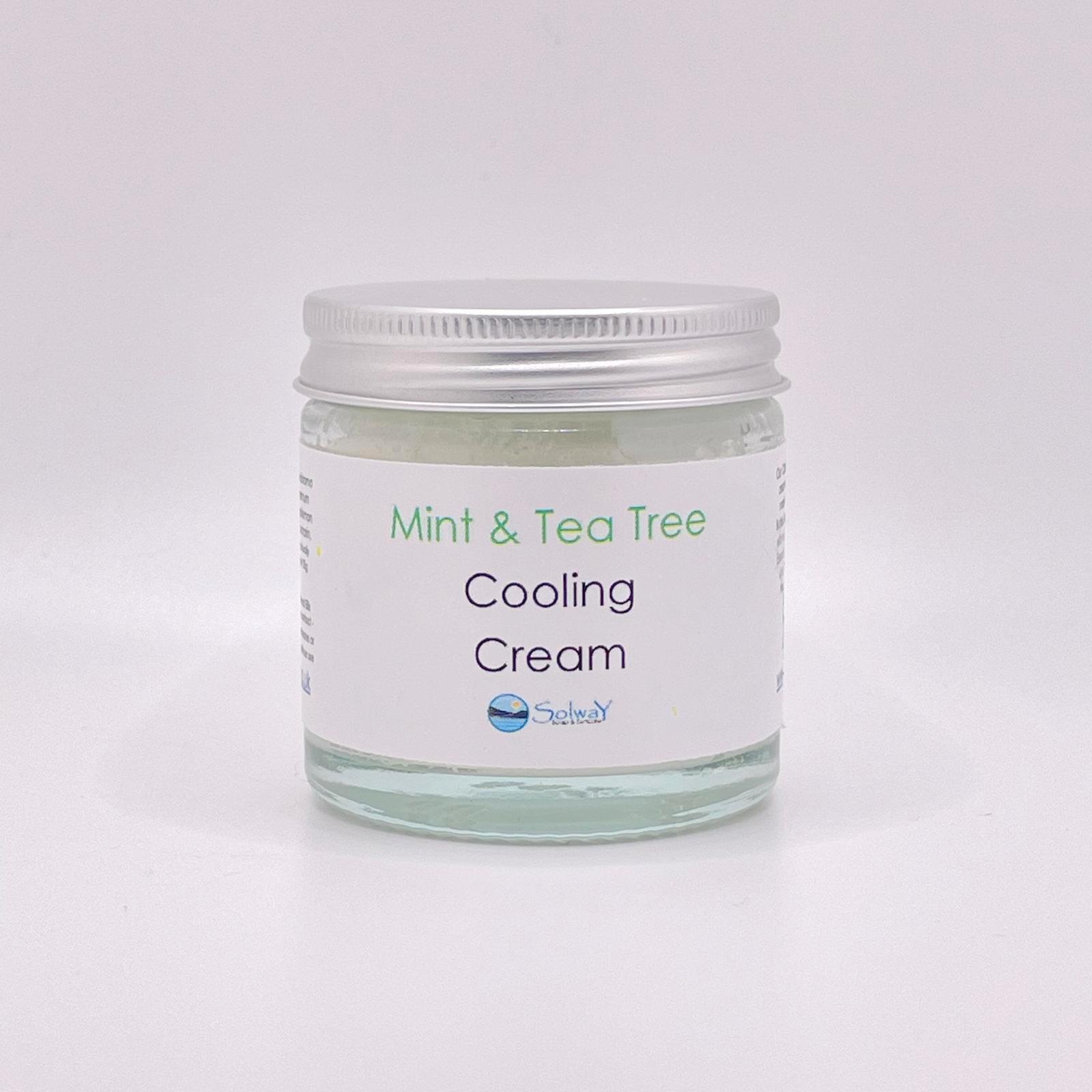 Mint & Tea Tree Cooling Cream - Solway Soap