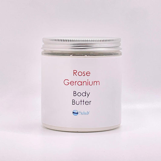 Rose Geranium Body Butter - Solway Soap