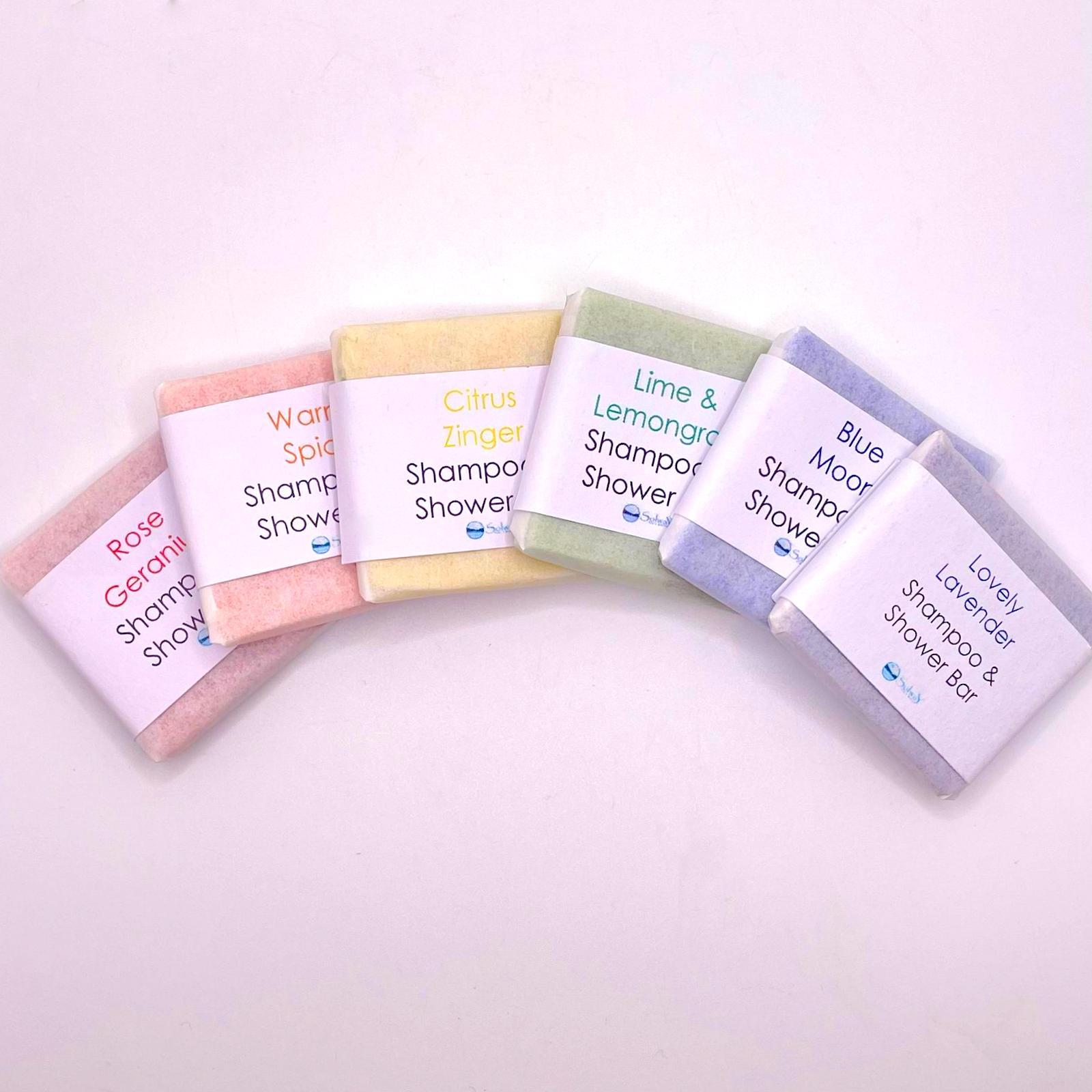Gift Bag of Shampoo & Shower Bars - Solway Soap