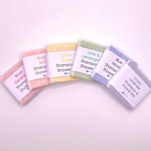 Gift Bag of Shampoo & Shower Bars - Solway Soap
